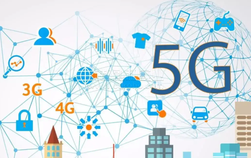 5G物联网助力智慧城市建筑建设。
