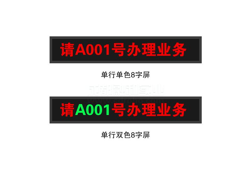 LED窗口显示效果图