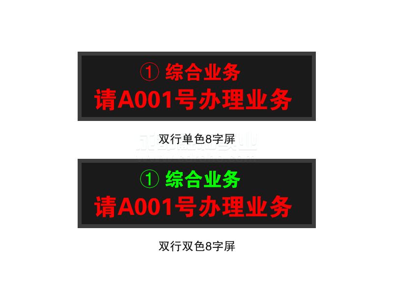 LED窗口显示效果图
