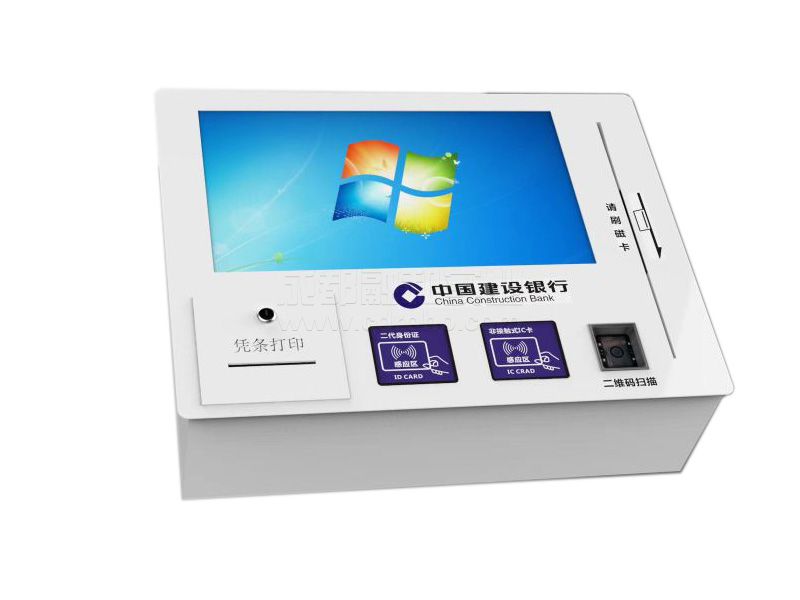 嵌入式排队机效果图
