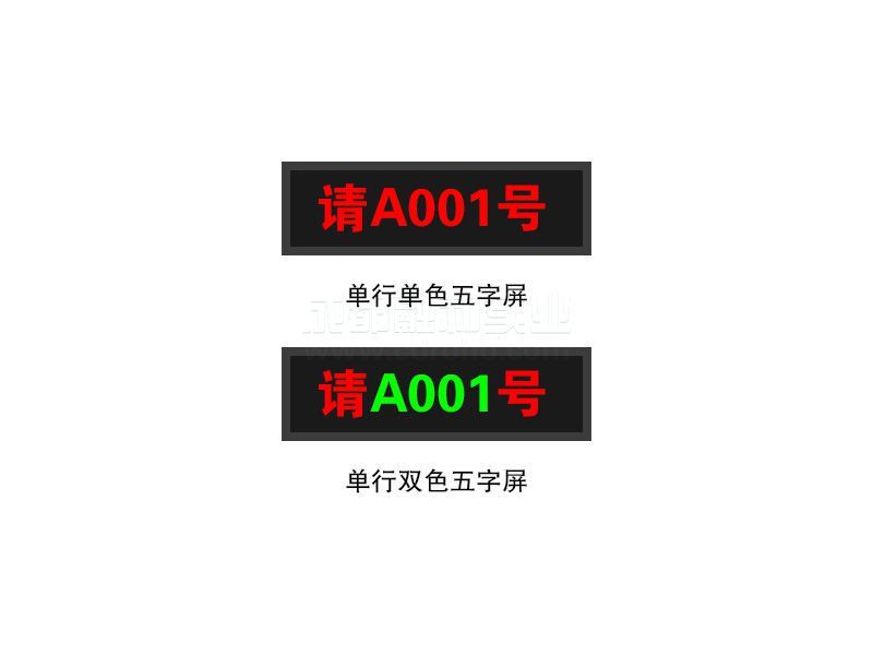 LED窗口显示效果图