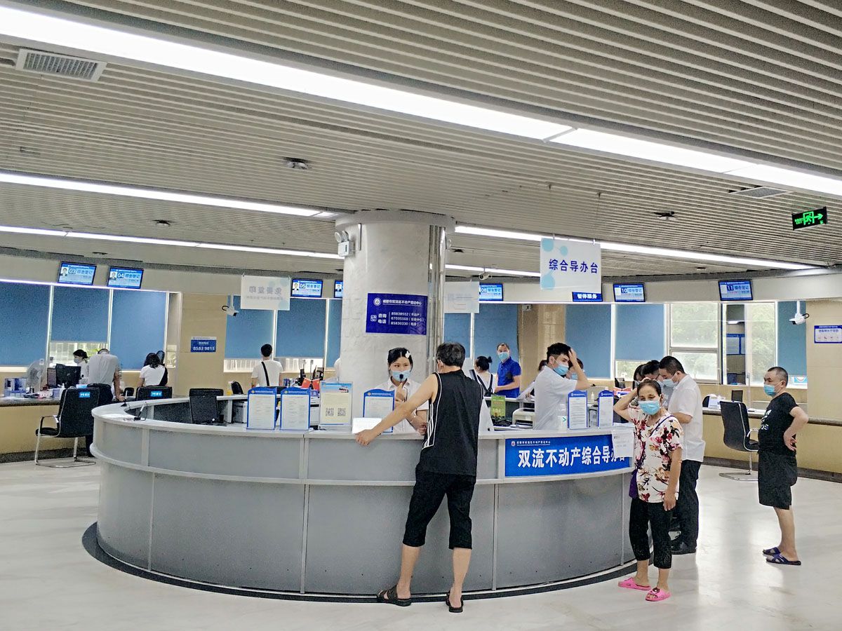 房产信息也可以通过自助触摸查询机快速查询到效果图