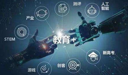 传统教育与人工智能结合走向未来效果图
