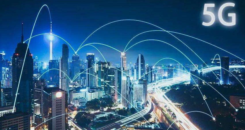 5G网络赋能智慧城市，让城市更智能。效果图