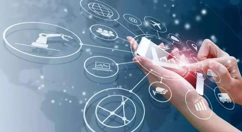 5G智能助力数字经济发展步伐。效果图
