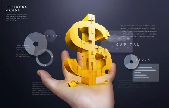 人工智能助力金融业创建智能生态。效果图
