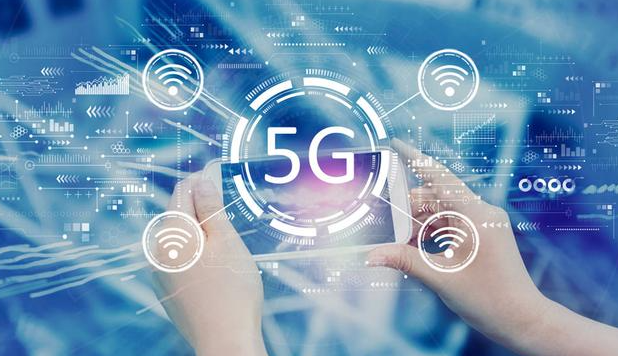 5G网络为人工智能加上翅膀。效果图