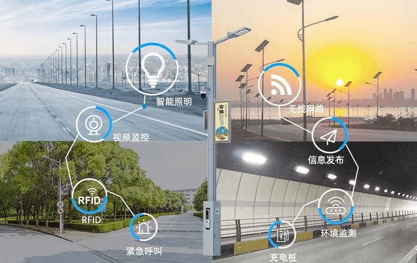 智慧照明助力机场智能化提升其安全性与可持续性。效果图