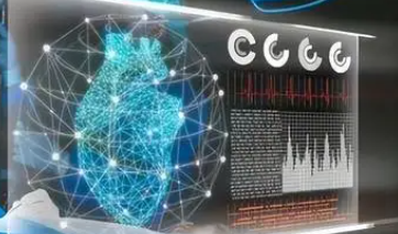 人工智能助力医疗领域实现智能医疗。效果图