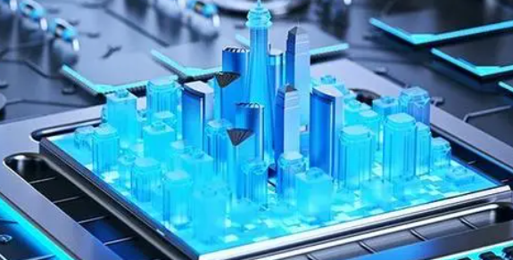 人工智能助力建筑行业智能解决方案。效果图