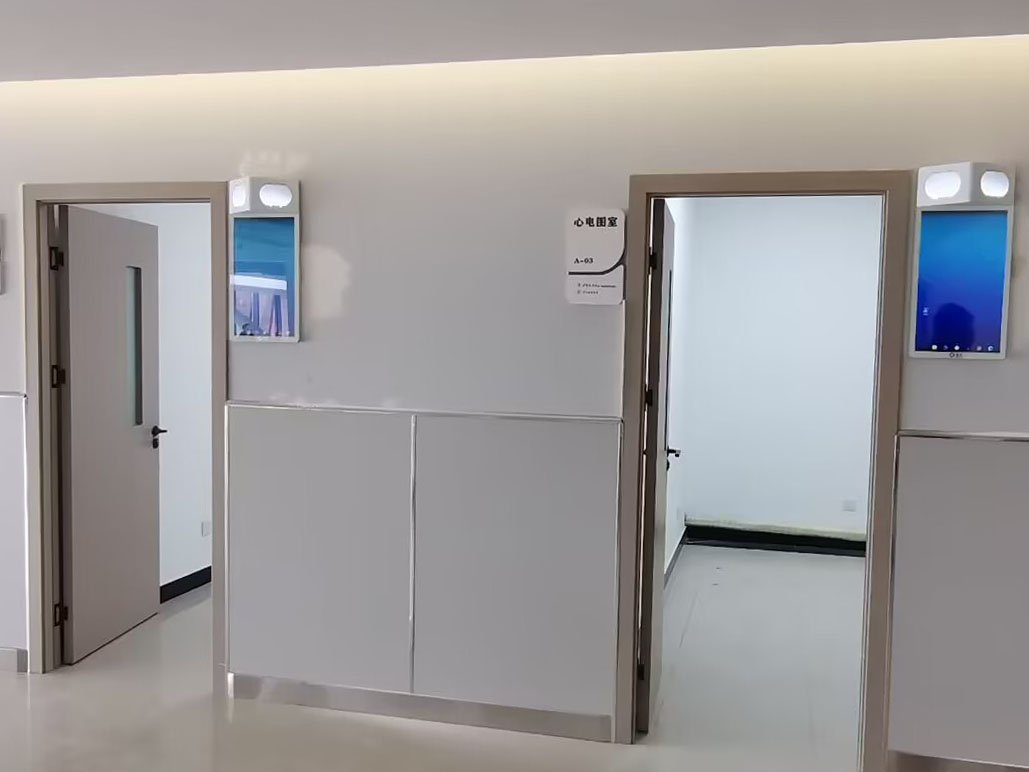 引领未来：医院排队叫号系统硬件配套助力智慧医院建设。效果图