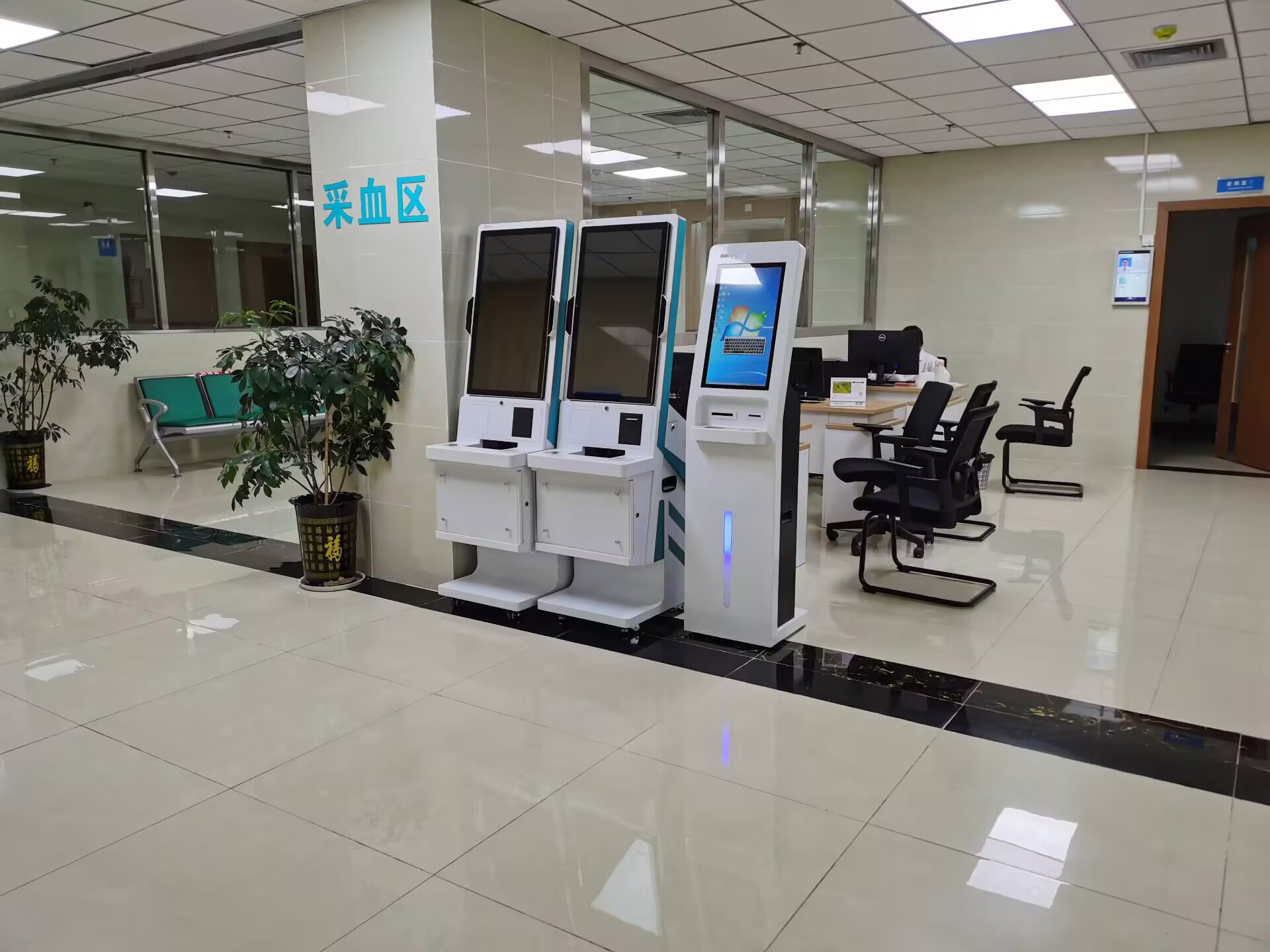 医院排队硬件要求：打造高效便捷的就医体验。效果图